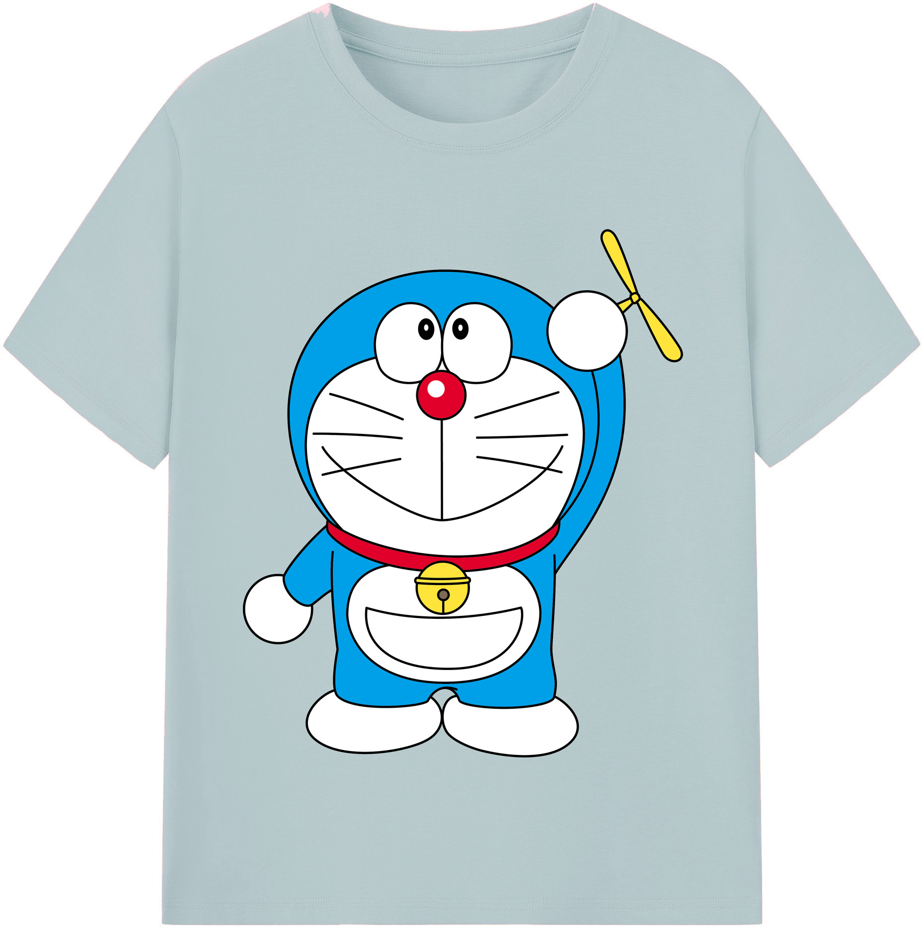 （画像用） ドラえもん Doraemon 綿100％半袖Tシャツ（フロントプリント）